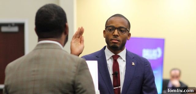 Justin Henry sworn in as trustee for Dallas ISD District 9 amidst significant district improvements, showcasing Dallas ISD's progress in education.