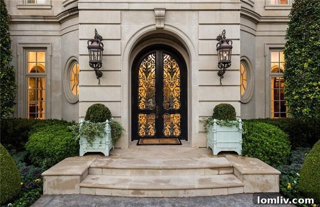 Exterior View of Grand French Estate at 3516 Lexington Ave