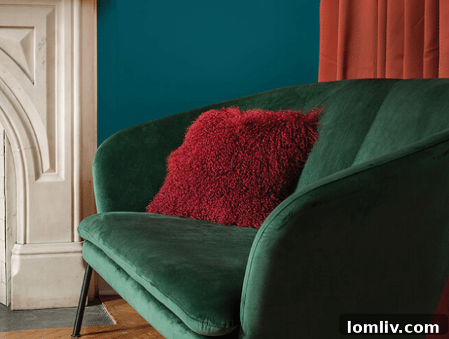 PPG's Night Watch, a deep and protective green, fostering calm