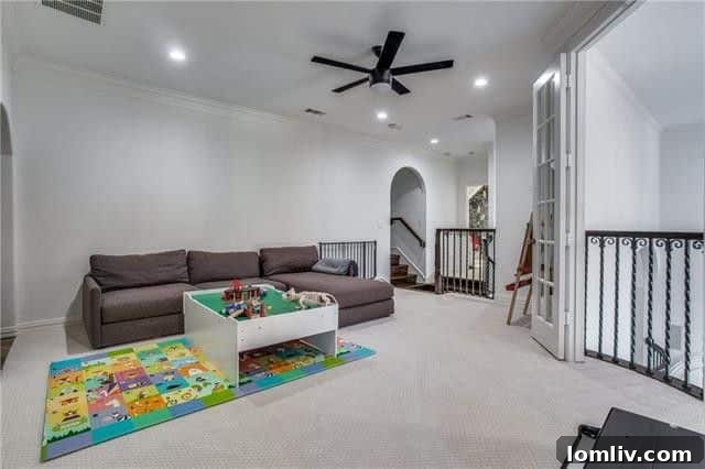 Comfortable Bedroom with Modern Decor