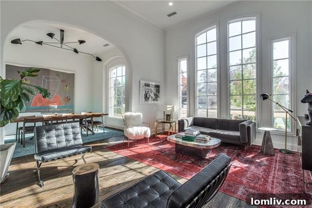 Spacious Living Area with Contemporary Design