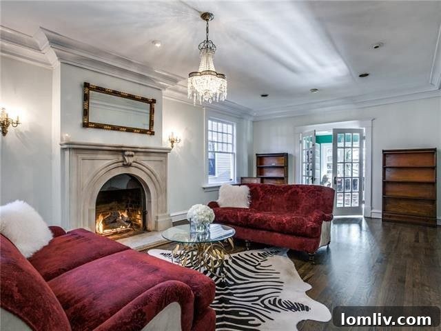 Elegant Home Office with Emerald Green Walls