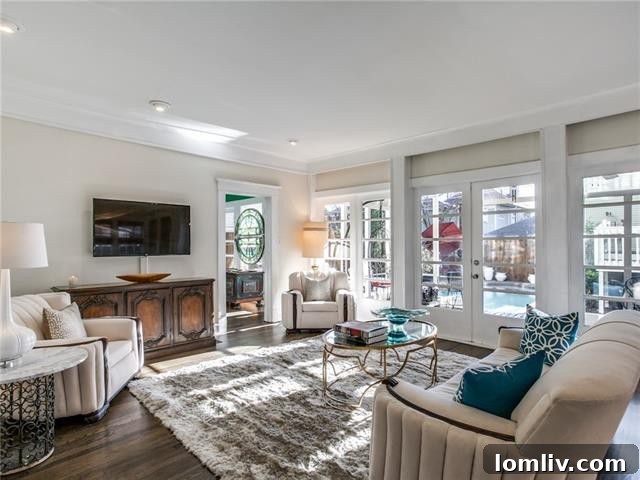 Open Concept Kitchen and Second Living Space