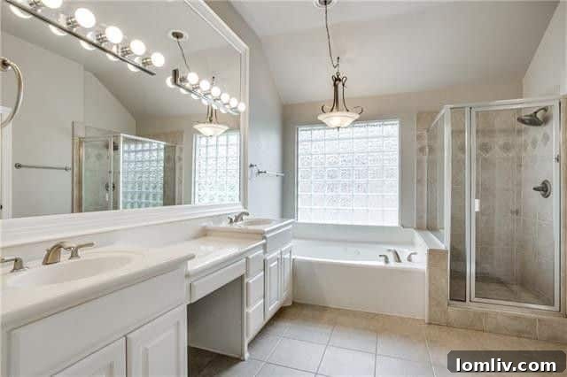 Another view of a modern bathroom, showcasing clean lines and quality fixtures.