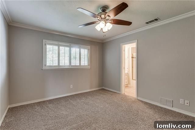 Comfortable Living Room with Fireplace in Midcentury Home