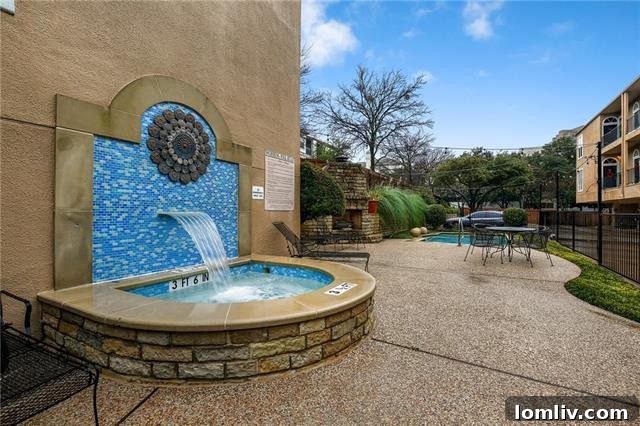 Uptown Starter Condo: Walk to Everything, Own Your City Life 10 Inviting swimming pool area within gated condo community