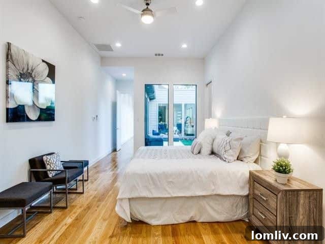 Your Turnkey Home Awaits in New Maple District for $555K 11 Luxurious master bedroom with abundant natural light and contemporary design