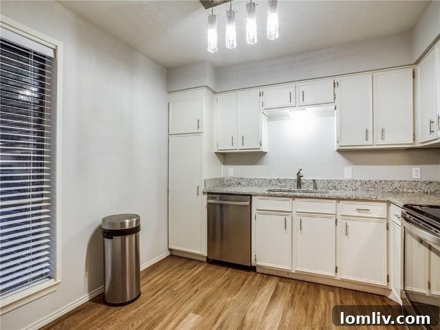 Gourmet kitchen with stainless steel appliances