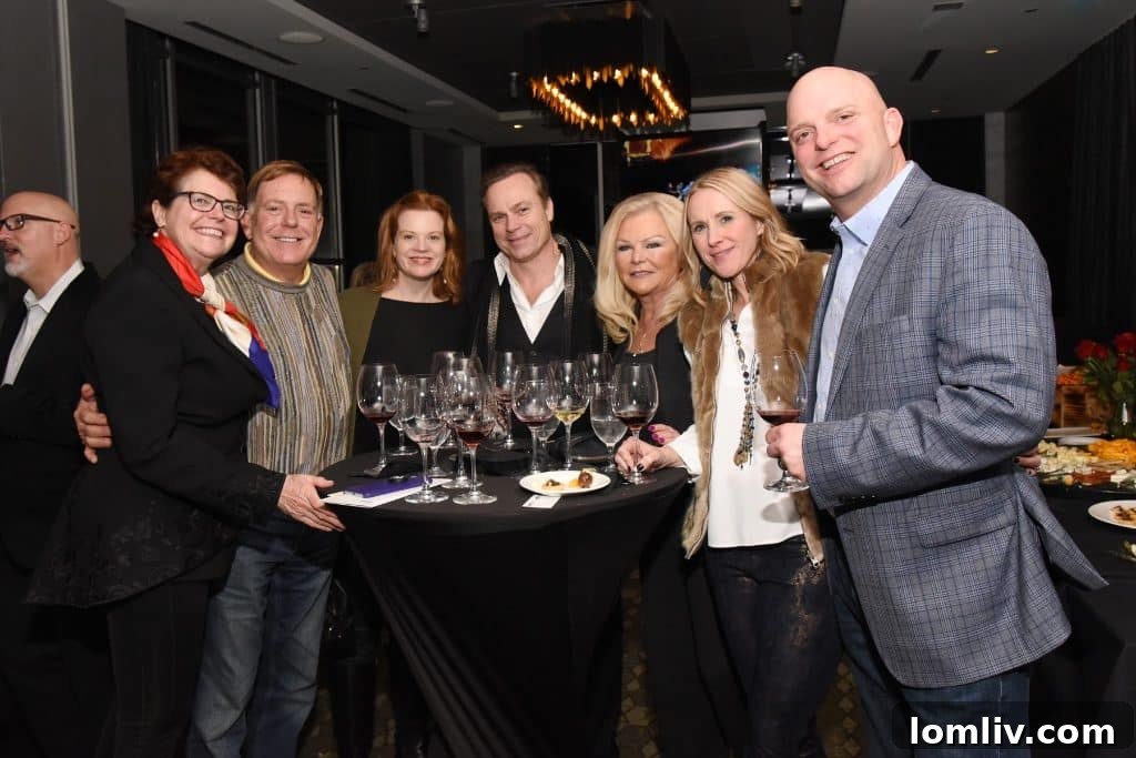Jean-Charles Boisset passionately sharing his love for wine and architecture with guests at Del Frisco’s Dallas.