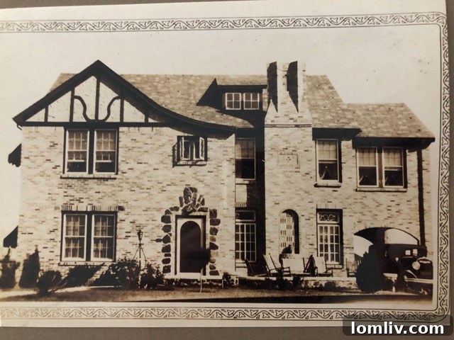 Lakewood Tudor's Modern Renaissance 3 Stunning entrance of 6627 Lakewood Boulevard Tudor home