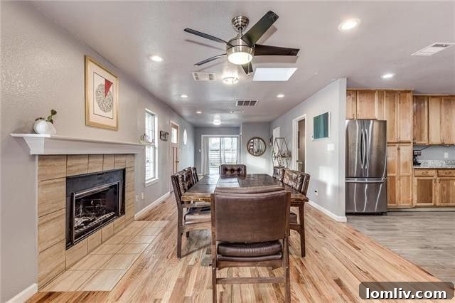 Bright and Modern Kitchen with Breakfast Bar