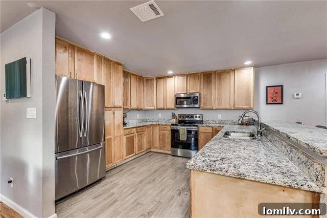 Well-Appointed Kitchen with Stainless Steel Appliances
