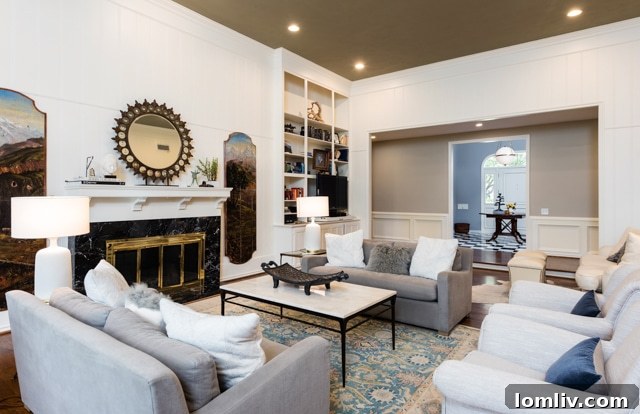 Spacious bedroom with natural light