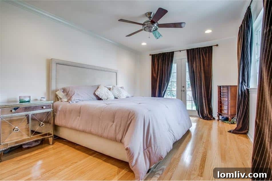 Breakfast nook overlooking the backyard, providing a bright and airy dining experience