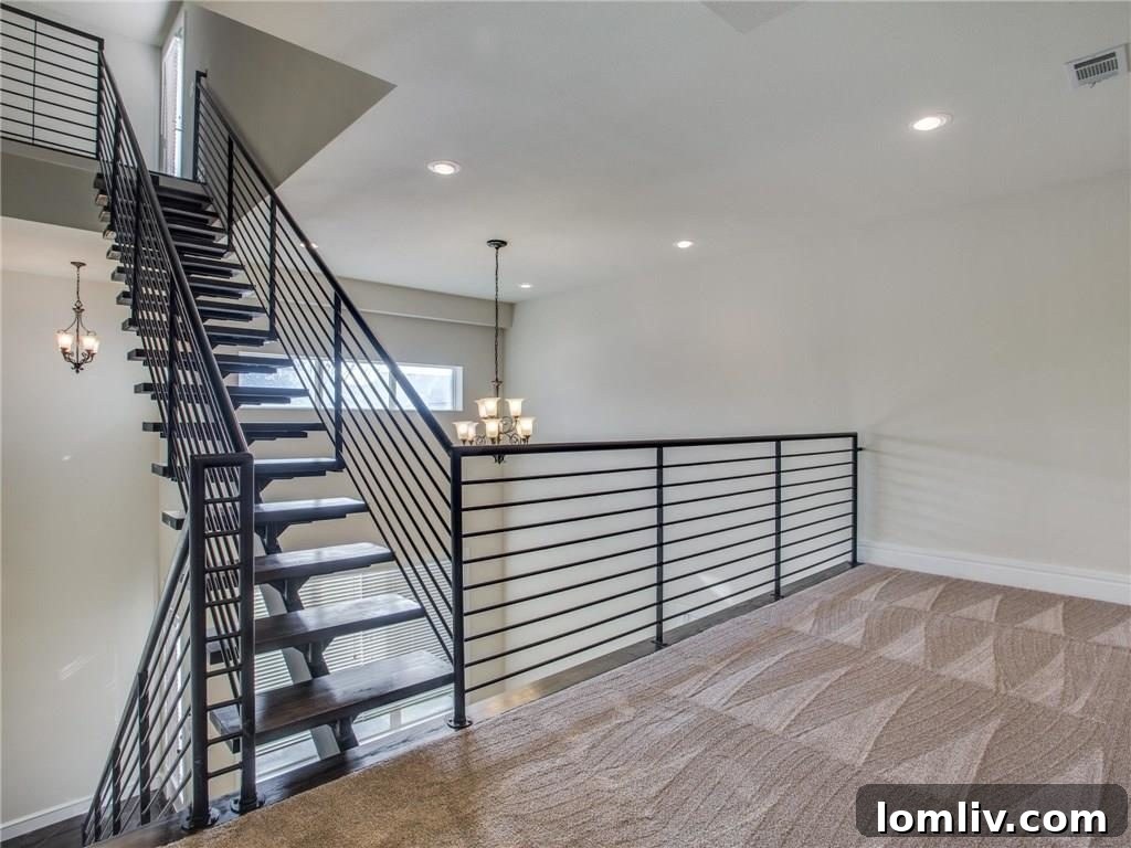Spacious walk-in closet in the master suite of 5016 Pershing Avenue