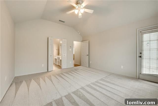 Cozy second living area or family room with new carpet at 2520 Classic Court W, Bedford.