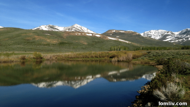 Bing Crosby's Elko Ranch: Accentuating the Positive 2 Stunning aerial view of Bing Crosby's historic Lawson Ranch in Elko, Nevada, showcasing its vast landscapes and secluded beauty.
