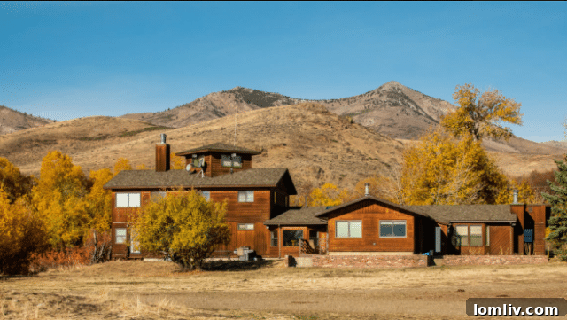 Bing Crosby's Elko Ranch: Accentuating the Positive 4 Expansive view of the Elko, Nevada landscape with mountains and fields, showcasing the natural beauty surrounding the Lawson Ranch.