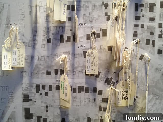 Tenth Street Dallas Neighborhood Map with Personal Annotations