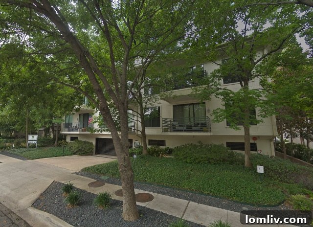 Low-Rise Living: Elevated Lifestyle, Grounded Costs 9 Open living and dining area with screened patio in 4122 Avondale Unit 107