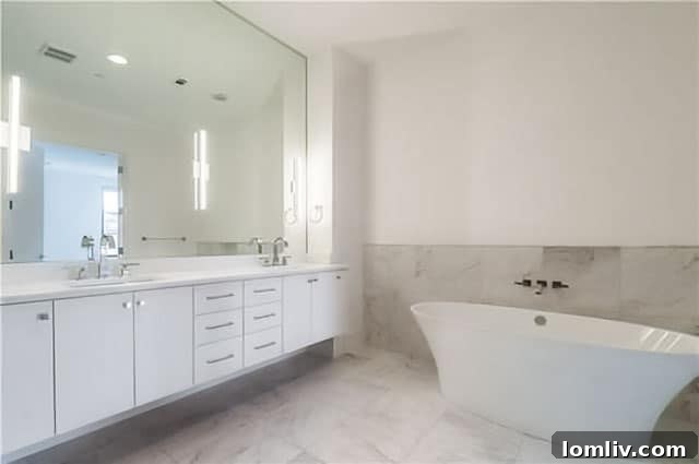 Long Cove Townhome Interior - Master Bath