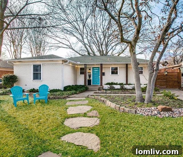 Scenic view of White Rock Lake and Dallas skyline near 10111 Champa Drive