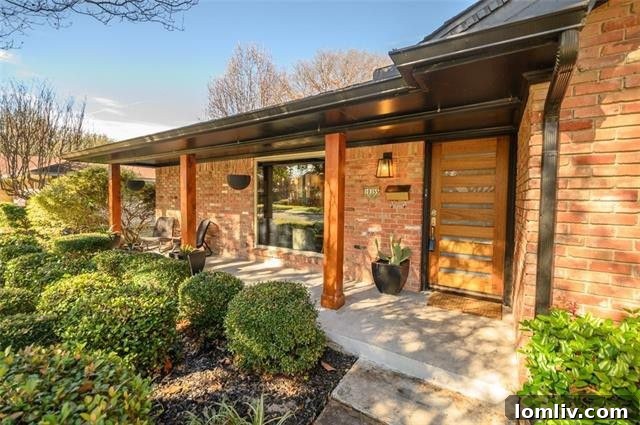 Exterior view of 10355 Cary Back Circle, a charming single-story family home listed for $440,000 in Northwest Dallas.