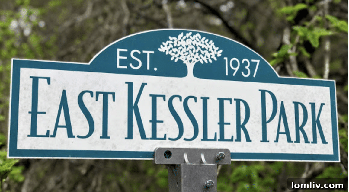 East Kessler Park: A Study in Contrasts 2 Historic home in East Kessler Park, showcasing eclectic architecture