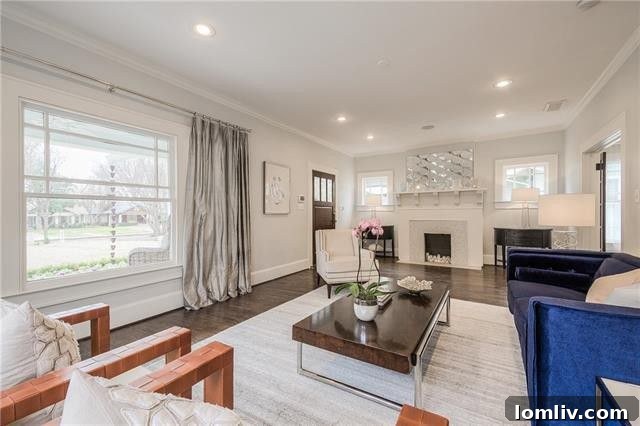 Luxury Craftsman Home Dallas, Modern Amenities, Elegant Interiors, 5829 Belmont Avenue