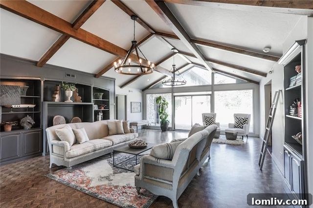 Serene lakeside luxury home in Lake Aluma, Oklahoma City, surrounded by lush nature