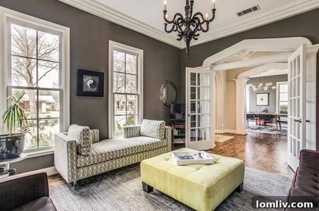 Bryan Parkway Tudor - Living Room
