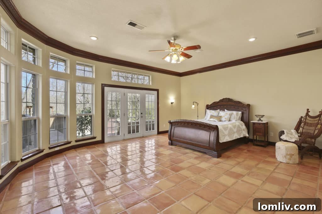 Spacious dining area with natural light, perfect for entertaining guests