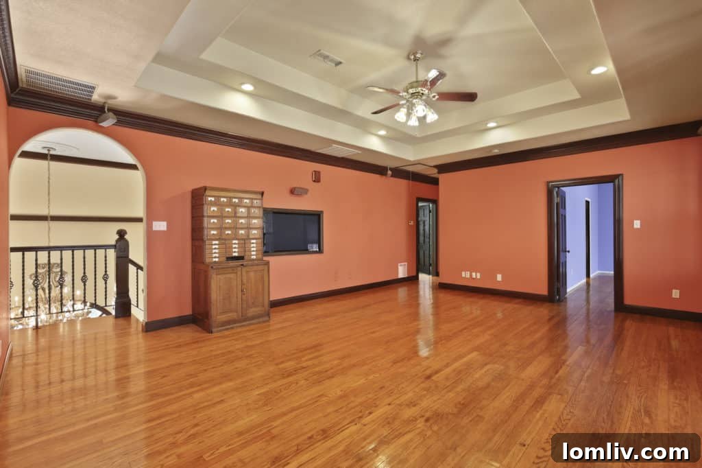 Luxurious bathroom featuring unique tiling and high-end fixtures