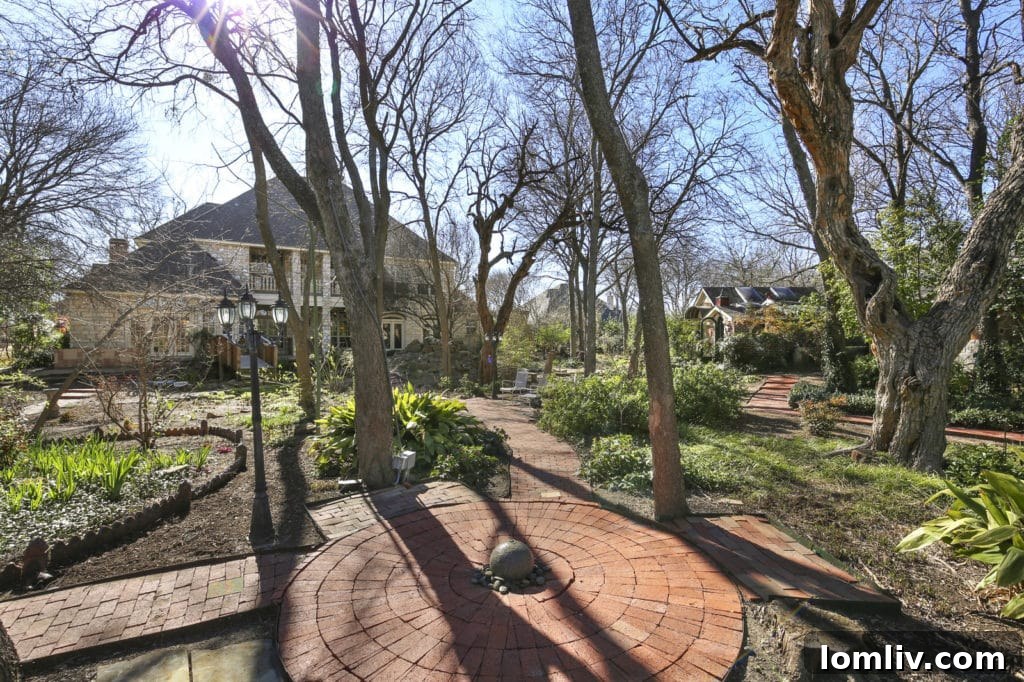 View of an outdoor living space or patio attached to the main residence, with garden views