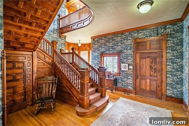 Abbott House Historic Interior and Staircase