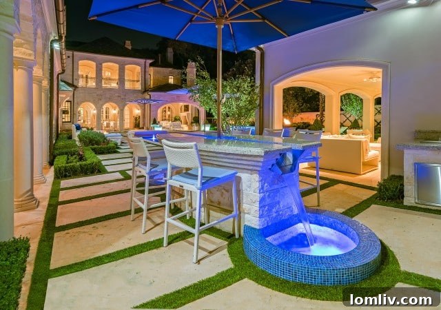 Modern Home with Artificial Turf and Minimalist Landscaping