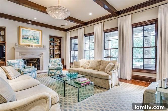 Gourmet kitchen with granite countertops in Dallas home