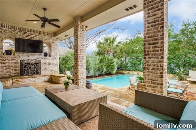 Luxurious master bathroom with jacuzzi tub and dual vanities