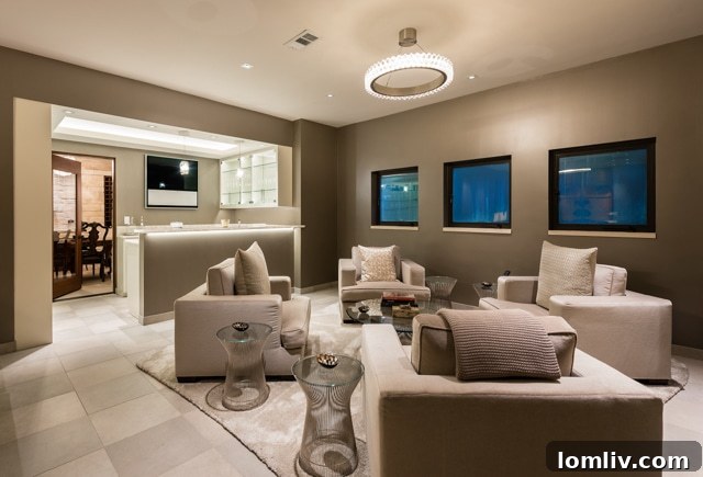 Home gym with state-of-the-art exercise equipment