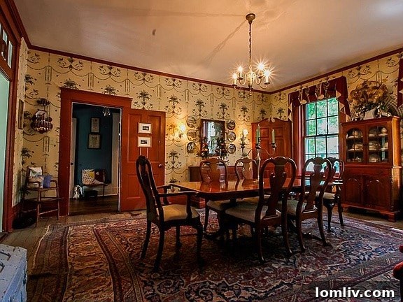 James Batterton House: A Sprawling Monument to Kentucky's Past 4 Batterton-Winding-Staircase