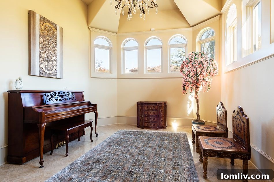 Luxurious master bathroom with soaking tub and dual vanities