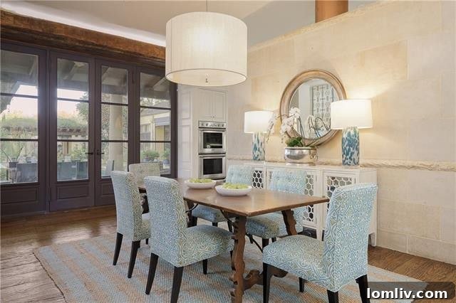 Kitchen interior with timber details