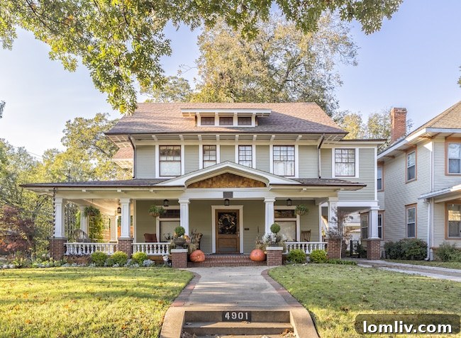 Luxurious interiors of a Munger Place historic home, Dallas