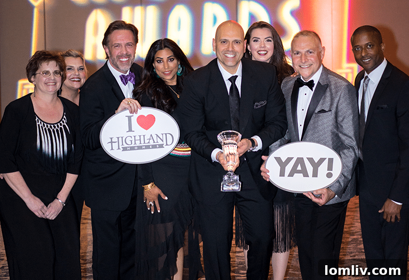 Dallas' Top Builders Shine at Landmark 40th McSam Awards 3 Highland Homes was named People’s Choice Builder of the Year at the 40th Annual McSam Awards hosted by the Dallas Builders Association.