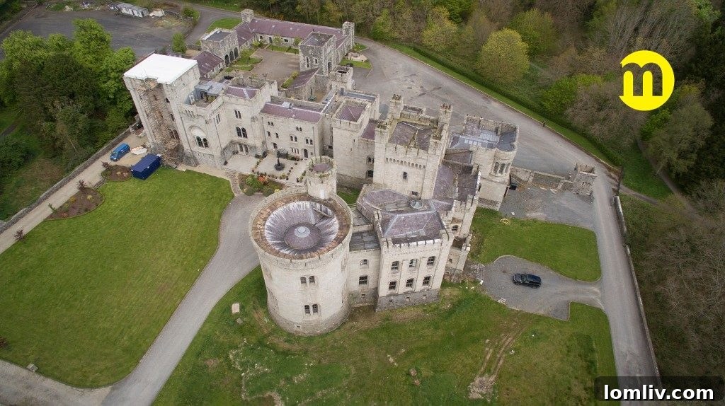 Gosford Castle, the magnificent Northern Irish castle that portrayed Riverrun in Game of Thrones, for sale.