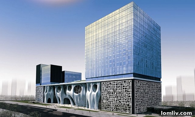 Arata Isozaki The Dallas Dilemma for Enduring Design 11 Bergamo Offices: The Illusion of Weightlessness