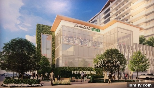 Another perspective of the Preston Center area, illustrating the density and urban fabric.