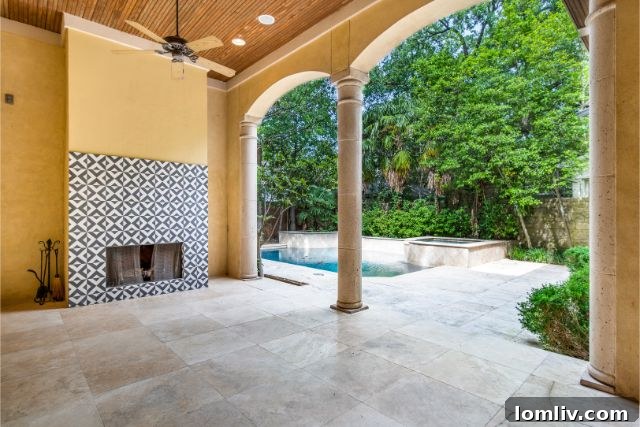 Saint Johns Spanish Villa: A Jewel of Design and Grandeur 11 Spa-Like Master Bathroom with Jetted Tub and Double Shower