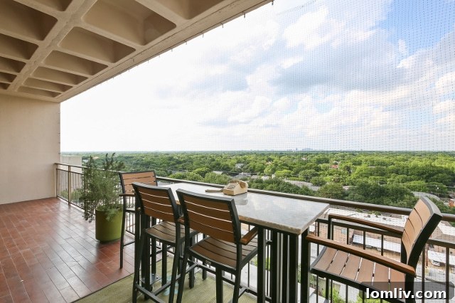 Balcony View from The Athena Condo