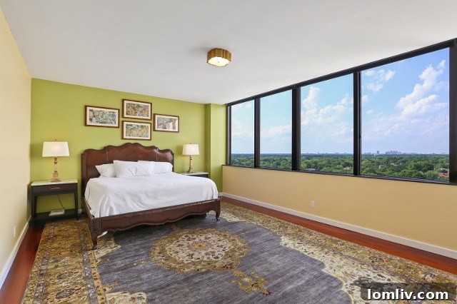 Spacious Master Bedroom at The Athena